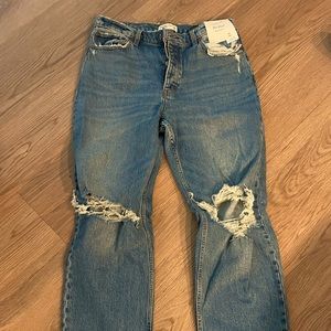 “The dad” high rise Abercrombie jeans